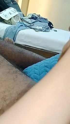 Oil Massage and Handjob by Friends Girlfriend