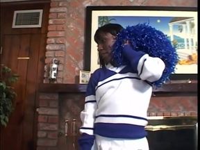 Big boobs black cheerleaders in action (Full original movie.)