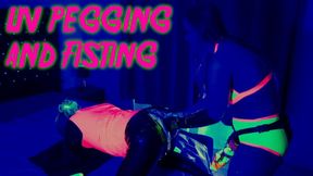 UV Pegging and Double Anal Fisting with Scarlett Morgan @mazmorbidfetish #fisting #mistress #anal