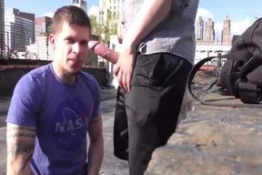 engulfing & nailing On A NYC Rooftop