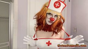 TOPLESS CLOWN NURSE JOI