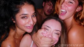 agatha vega catherine knight and yasmina khan vs victor ray