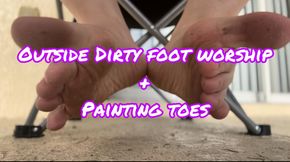 Outside Dirty Feet Worship