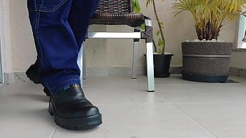 TAKING OFF MY WORK BOOT - MLV04