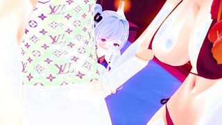 Azur Lane nsfw ntr 3d animated banged! party