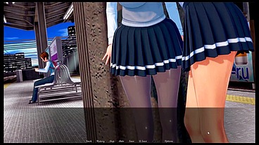 Futa's World of NTR [ FUTANARI HENTAI game PornPlay ] Ep.4 cheating on her boyfriend at the library !