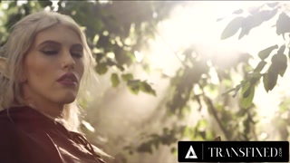 TRANSFIXED - Trans Elf Archer Izzy Wilde Fucks Busty Elf Witch Kenzie Taylor in the Enchanted Forest