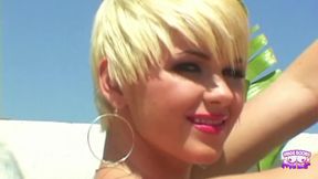 With Such a Deep Throat This Big Ass Blonde Can Take on Many Horny Studs