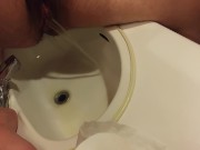 Piss in the sink
