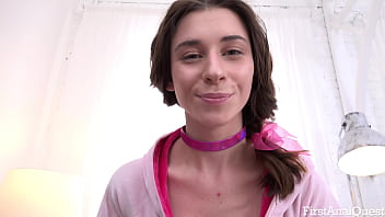 FIRSTANALQUEST - ONE MORE ANAL FUCK WITH BLONDE BUSTY CLARY
