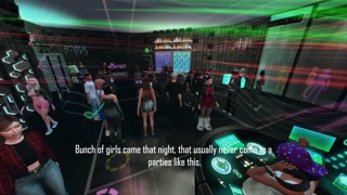 Rave party (goes wrong?) Whore cheating on bf in club toilet