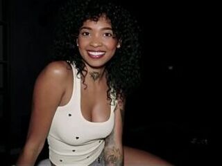 Black Lalin girl Enticed Him With Her Smile