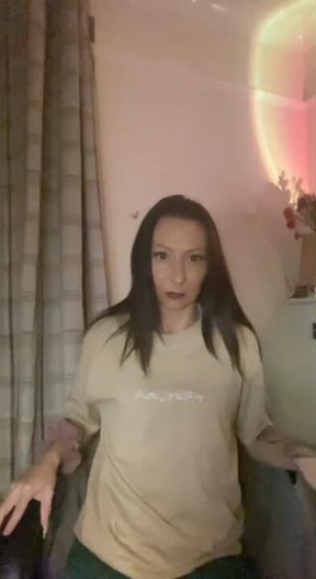 Stripping, spanking, sloppy moaning