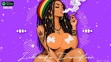 German Dancefloor Romance Choked Gushing Reggae Cartoon HD