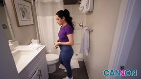 CANNON - Selena Ivy All Natural Latina With Big Booty Calls Cannon To Fuck
