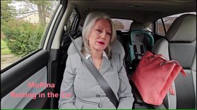 MoRina Resting in the Car