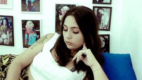 Smoking Hot Lips Model Julianna Misty 120's Video 0025