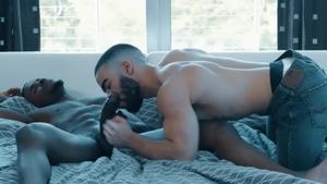 NoirMale.com: Jock Papi Suave next to Pheonix Fellington interracial anal