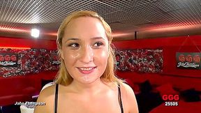 Swallowing A Lot Of Cum In Blowbang