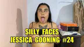 Silly Faces Jessica Gooning #24: Derp Overload Mind Fuck Goon