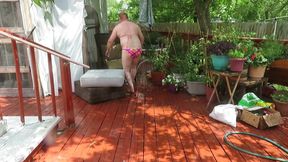 Nurse Vicki is resting in the nude take 2
