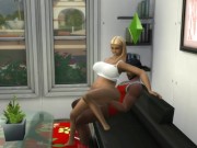 Rich thot on the meat sims 4