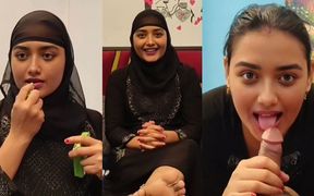 Muslim Bhabi Ko Boyfriend Ne Lund Chusvaya