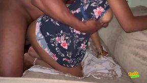 Horny MILF Squirts 3 Times Fucking The Neighbor while husband is at work