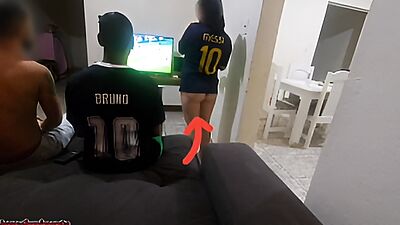 I had sex with my husband's friend because of a bet, I got horny and ended up doing DP with both of them