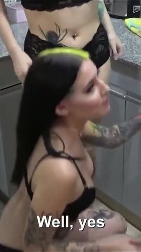 Lucky Photographer Can't Believe This Surprise Threesome!