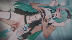 [nte] Mints Containment Breach : Bound Catgirl & Pov Threesome Dp (4k/60fps)