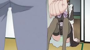 ”Japanese anime maid caught”