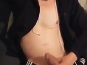 Stroking Till Erect