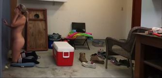 Wife's First at Home Gloryhole with a Local Fan