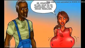 Wife Succumbs to Gardeners Forbidden Lust in Steamy Interracial Encounter