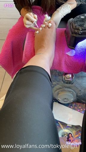 165: Thick, Soft Sole Pedicure