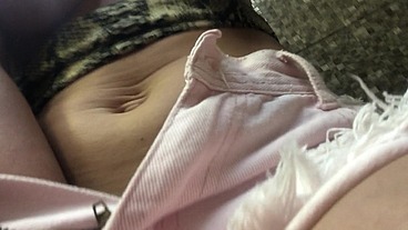 Horny Pissing Turns Into Public Masturbation – I Couldn’t Resist Playing With My Wet Pussy