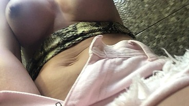Horny Pissing Turns Into Public Masturbation – I Couldn’t Resist Playing With My Wet Pussy