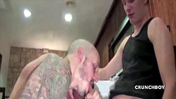 fucked sexy blond bloy in public restaurant