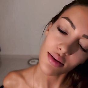 Sexy French Girl With Cum all Over Her Body  Real Amateur Porn OnlyFans Leaks