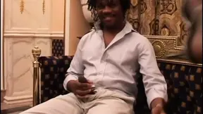 Big Black Cock stuffs horny slut's ass