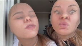 Leya & Michelle - pig nose panty