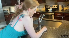 Sonia Harcourt's Frustrated Shoeplay and Dipping Tease - mobile