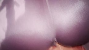 Indian Slut Gets Oiled Up In Her Tights & Gets Pounded By Big White Cock