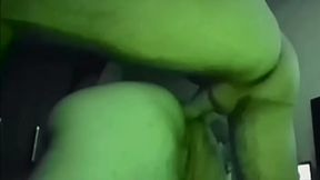Greedy MILF Lulu takes a cock in the ass and cums loudly