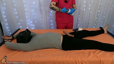 Nurse Uses Milking Machine to Extract All of Her Patients Cum