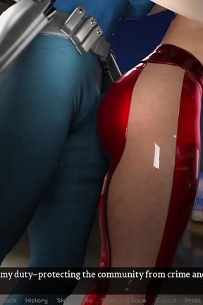 Cheating GILF Fucked by Futa Cop - Futa Dominium 8 3D Porn Gameplay