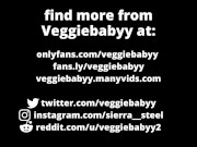 give me an anal creampie or I'll keep teasing you! - full video on Veggiebabyy Manyvids