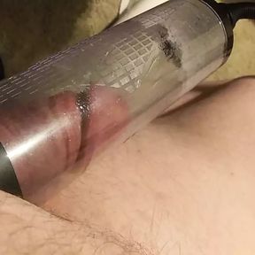 New penis pump and masturbation