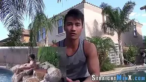 Buff Asian Stallion Rides the Edge in Fiery Solo Stamina Session – XXX